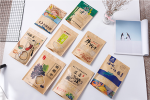 Trending Food Grade Packaging Materials Recycled Paper Packaging Hermetic Bags Kraft Paper Bag with Window for Bread - Product Image 6