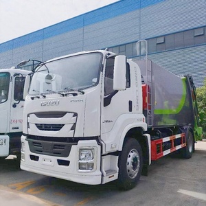รถบรรทุกอัดขยะ ISUZU GIGA 15 ลูกบาศก์เมตร รถบรรทุกขยะไฮดรอลิกประสิทธิภาพสูง - Product Image 3