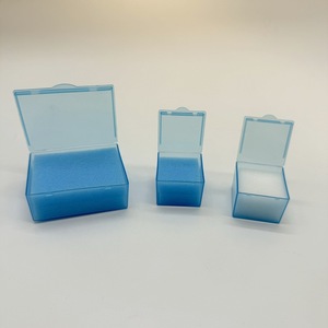 Dental prosthesis factory implant <b>storage</b> <b>box</b>, 1-inch and 2-inch technician <b>storage</b> <b>box</b>, dental mold <b>box</b> with sponge, PP dental - Product Image 1