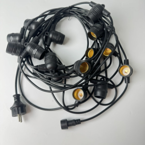 Ip65 S14 10m 15m E26/E27 LED Festoon ánh sáng trắng ấm <span class=keywords><strong>Dimmable</strong></span> 3-năm bảo hành cho đám cưới & giáng sinh trang trí kỳ nghỉ - Product Image 3