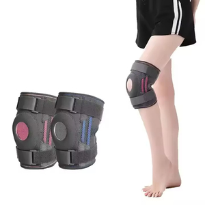 Attelle de Genou Confortable à Charnières avec Bande de Compression pour Réduire les Douleurs Articulaires du Genou, Dotée de Double Stabilisation et de Coussinets en Gel Rotuliens - Product Image 1