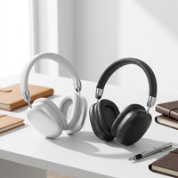 Headphone Olahraga Nirkabel Peredam Kebisingan Terlaris Pro Max dengan Logo Eropa dan Amerika untuk Headphone Over-ear