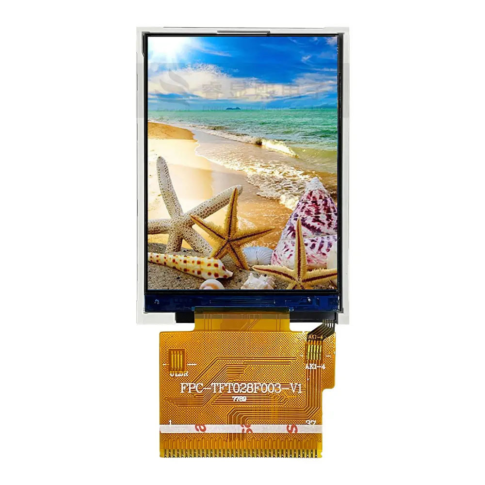 2.8 אינץ צג תצוגת מסך 320x240 רזולוציה 37PIN TFT LCD מודול