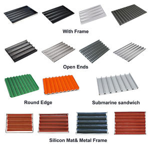 10 satır 800x1000x30mm alüminyum baget Pan fransız ekmek kalıbı özel pişirme tepsisi - Product Image 5