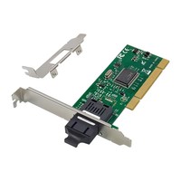Carte réseau fibre optique Fast Ethernet monomode SC à port unique interne PCI ST7261 en stock