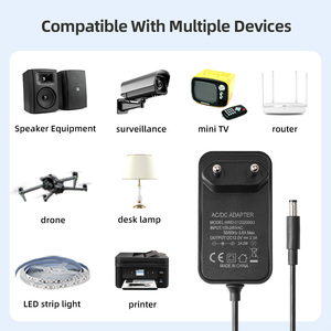 Adaptateur secteur <span class=keywords><strong>DC</strong></span> 24W <span class=keywords><strong>12V</strong></span> 2A/24V 1A/30V 0.8A avec prises US/EU/JP/KR, prise en charge OEM/ODM, longueur de câble personnalisable (1m/1.2m/1.5m) - Product Image 6