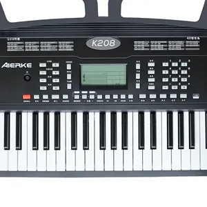 Clavier électrique à 61 touches de réponse tactiles, orgue électronique standard