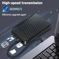 Hard Disk Eksternal 2.5 inci 1TB 2TB 4TB 8TB 16TB Portabel untuk PC Mac Laptop PS4 PS5 Xbox