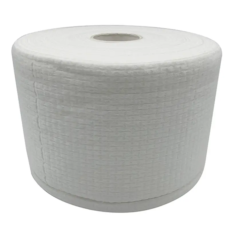 EF viscose roll spunlaced nonwoven cleaning roll dispenser soft towel roll