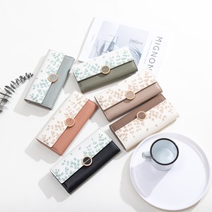 Cartera PRETTYZYS 2022 con Estampado de Hojas de Seda a la Moda, Decoración con Logotipo Circular Grande, Cartera para Mujer - Product Image 4