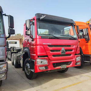 รถบรรทุกหัวลาก SINOTRUK Howo 6x4 พวงมาลัยซ้าย มือสอง 351-450 แรงม้า รับน้ำหนัก 21-30 ตัน ระบบกันสะเทือนแบบลม - Product Image 1