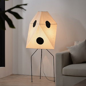 Lampe en papier de style japonais Wabi-Sabi Akari, lampe suspendue artistique pour salon, table, maison d'hôtes, sol, personnalisable pour - Product Image 4