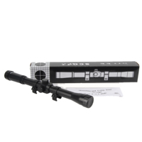 Viseur optique de chasse personnalisé 4x20 11mm portée télescopique point rouge vert réflexe loupe longue portée télescopique monoculaire de pointage