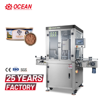 Machine d'emballage automatique pour la mise en conserve de sauce, de thon et de noix en boîte métallique