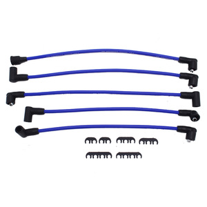 Juego de cables de encendido de 8 mm para motor de 4 cilindros, cable de bujía de alto voltaje L022 - Product Image 1