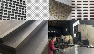 Placas perforadas de acero inoxidable personalizadas de alta calidad Patrones de agujeros únicos - Product Image 4