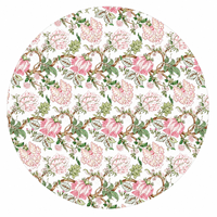 Nappe Flori personnalisée en tissu tissé pour la table à manger, la salle à manger, le restaurant, les banquets de mariage