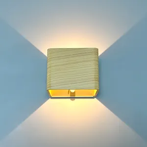 Lámpara de pared led recargable para interiores, lámpara de pared de 2500mAh, batería USB, lámparas de luz de pared recargables