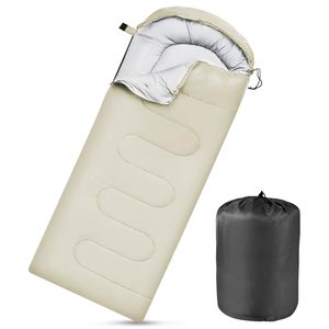 Sacos de Dormir Impermeables Portátiles para Acampar, para Adultos, 3 Estaciones, Ligeros, Grandes, Tipo Sobre - Product Image 1