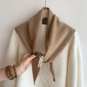 100% <strong>Wool</strong> Triangle Scarf Winter <strong>Wrap</strong> for Women Pure <strong>Wool</strong> Neck Shawl Luxury <strong>Wool</strong> Scarf Elegant Shoulder <strong>Wrap</strong> Collar Scarf - Product Image 3