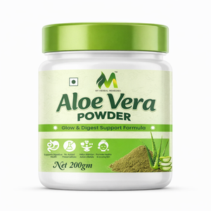 Polvo de Aloe Vera Puro y Natural para el Cuidado de la Piel, el Cabello y Mascarillas Faciales, Polvo de Hoja de Aloe Vera Herbal para el Cuidado de la Belleza y DIY - Product Image 1