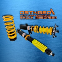 Amortiguador Todoterreno 4x4 para Nissan Patrol Y60 Y61, Suspensión Elevada de 2-4 Pulgadas, Amortiguadores de Gas Nitrógeno Monotubo de Alta Resistencia