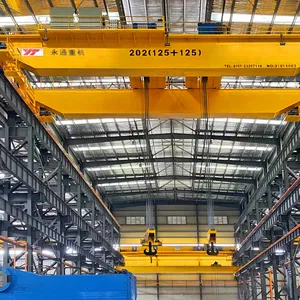 10吨32吨50吨建筑用双梁桥式起重机CE ISO证书