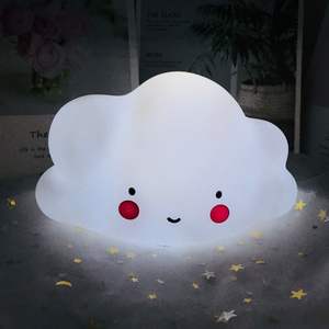 Gran oferta, unicornio en la nube, luz nocturna LED, juguete creativo para el hogar, producto para cumpleaños de niños, juguete luminoso intermitente de animales - Product Image 2