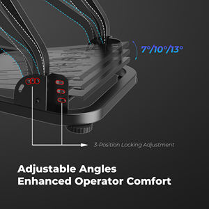 Support de <span class=keywords><strong>volant</strong></span> de course réglable en hauteur avec logo personnalisé, simulateur de cockpit, support de <span class=keywords><strong>volant</strong></span> en métal, garantie 1 an - Product Image 3