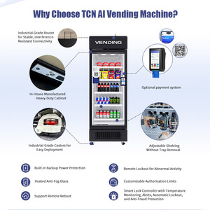 Máquina Expendedora Inteligente TCN con IA, Máquina Expendedora de Bebidas Frías y Alimentos Frescos con Tecnología de Reconocimiento Visual por IA - Product Image 4