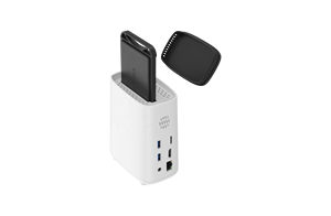 Sistema de Cámara de Seguridad Solar 2K con App Tuya, Hub WiFi de Largo Alcance de 500m, Base para el Hogar con 2 Cámaras IP Inalámbricas para Exteriores, Detección Humana por IA - Product Image 6