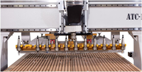 ATC-1328-12 MINGD 3 axes Table CNC routeur Machine sculpture CNC fraiseuse Kdt machines à bois marbre vide pompe pierre