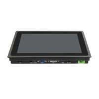 Hmi girişi ile 10 12 inç dokunmatik ekran monitör ahududu Pi için yüksek çözünürlük 1024*768 Lcd monitör