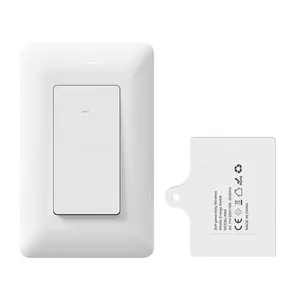 NO WIFI NO BATTERY Self Powered by Kinetic Energy Wireless Light Switch Remote Control Light Switch And Receive For Lights Kit