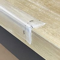 Usine prix de gros bord protecteur Silicone PVC matériel bébé épreuvage clair Table coin gardes pré-adhésif