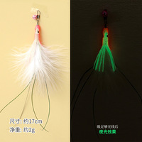 Remplacement de plumes mignon nouvellement développé pour canne à pêche chat Teaser avec cloche jouet interactif pour chat en gros