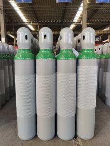 Bouteilles de gaz haute pression en acier sans soudure pour argon, oxygène, CO2, C2H2/acétylène - Portable 8L/10L/12L/14L 10kg - Product Image 4