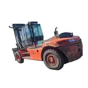 Top Performance Linde 16ton Diesel Forklift US Used Construction Machinery Original Components <b>Internal</b> Combustion 4x4 <b>Drive</b> Two - Product Image 1