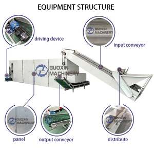 Séchoir à bande continue pour fruits, machine de séchage des pelures d'orange, séchoir à pelures d'orange - Product Image 3