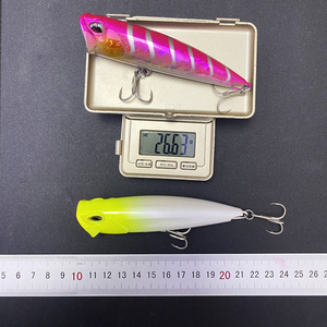 Esche da <span class=keywords><strong>Pesca</strong></span> Popper di Superficie 118mm 26g Esche Popper per Acqua Salata Wobbler Topwater Esca <span class=keywords><strong>Artificiale</strong></span> per Carpa Luccio Attrezzatura da <span class=keywords><strong>Pesca</strong></span> <span class=keywords><strong>Pesca</strong></span> - Product Image 3