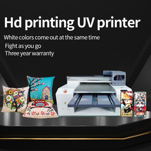 A1 6090 công nghiệp kỹ thuật số phẳng UV máy in phun xp600 cho thẻ PVC da với 3-năm bảo hành - Product Image 3