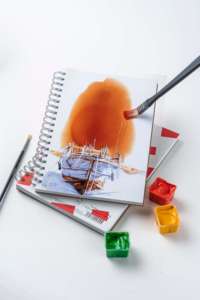 Bloc de Papel para Pintura <span class=keywords><strong>Himi</strong></span> de 7*10'' 160g*50 Hojas, Libro Espiral para Acuarelas, <span class=keywords><strong>Gouache</strong></span>, Acrílicos y Lápices - Product Image 3