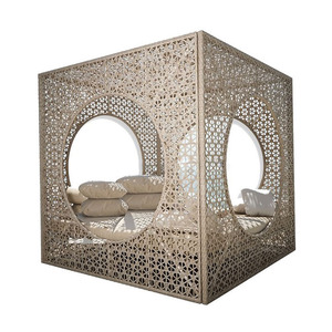 <span class=keywords><strong>Lit</strong></span> de repos d'extérieur moderne <span class=keywords><strong>pour</strong></span> hôtel, en rotin fait main avec structure en aluminium, séchage rapide, imperméable, convertible en canapé-<span class=keywords><strong>lit</strong></span>, <span class=keywords><strong>pour</strong></span> <span class=keywords><strong>cabane</strong></span> de plage et chaise longue creuse - Product Image 5