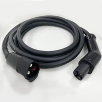 Greenscience - Estación de Carga para Vehículos Eléctricos de 22 kW, Tipo 2, con RFID, para Montaje en Pared, Uso Doméstico