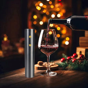 <b>Kitchen</b> Accessories Gadgets Opener Automatic Electric Wine Bottle Opener With <b>Foil</b> Cutter Electric Easy Red Wine Bottle Opener - Product Image 2