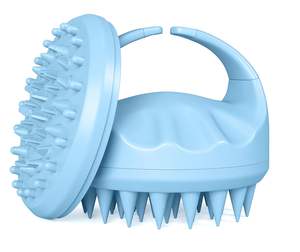 Exfoliante para el Cuero Cabelludo, Masajeador de Cuero Cabelludo, Cepillo para Champú, Cepillo para Cabello Húmedo y Seco, Exfoliante para el Cuero Cabelludo con Cerdas de Silicona Suave - Product Image 5