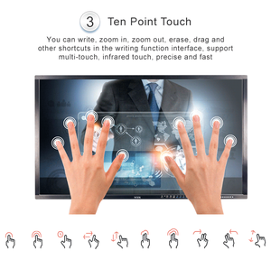 Lavagna Interattiva Smart 4K LCD All-in-One con Touchscreen e Sistema Android/Windows per Ufficio, Riunioni, Scuola e Formazione - Product Image 5