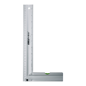 Casillas Aluminum Alloy Angle Ruler 300mm 90 Degree Level Woodworking Tool - Product Image 1