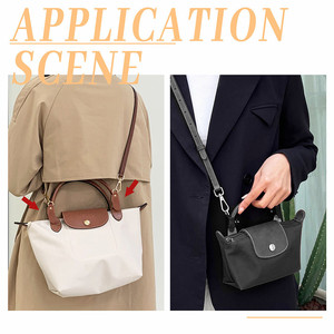 <strong>Leather</strong> <strong>Bag</strong> <strong>Corners</strong> Protector Durable D-Ring Connectors Detachable Handle Cover <strong>for</strong> Handbag Crossbody Shoulder Strap - Product Image 5