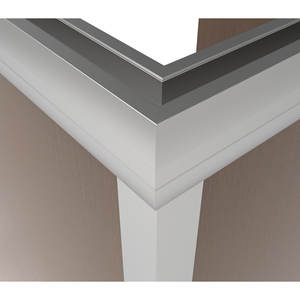 Profils en aluminium pour cloisons de toilettes, tolérance de 5 %, application en alliage pour la construction, faciles à nettoyer et à entretenir - Product Image 2